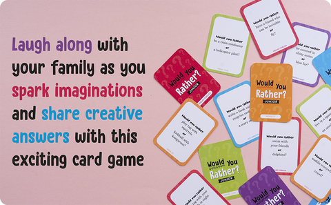 Would You Rather? Junior: Family Card Game: Laugh-Out-Loud Fun for Everyone!