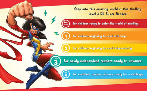 DK Super Readers Level 3: Meet Ms. Marvel by Pamela Afram