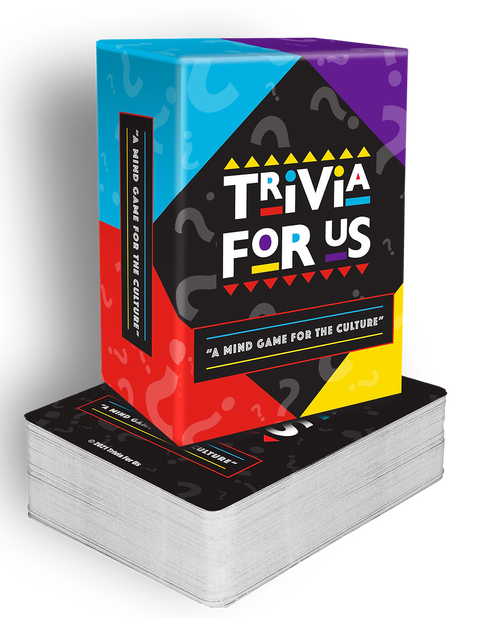 Trivia For Us Card Game