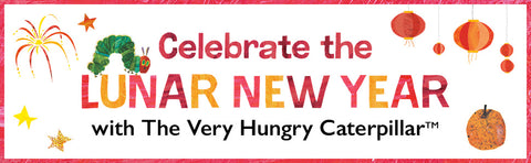 Lunar New Year with The Very Hungry Caterpillar: A Tabbed Board Book by Eric Carle