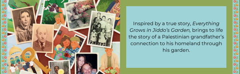 Everything Grows in Jiddo's Garden by Jenan Matari (Author), Aya Ghanameh (Illustrator)