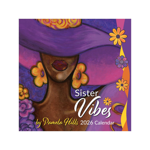 Sister Vibes 2026 African American Wall Calendar, Pamela Hills