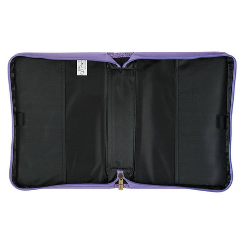 Bible Cover Fashion Lilac By Grace You've Been Saved Eph 2:8: Large