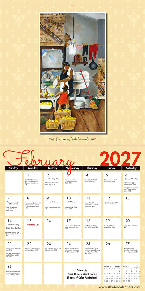 2027 The Art of Annie Lee Wall Calendar