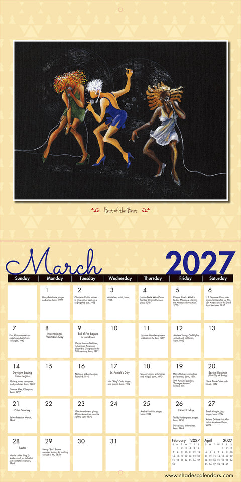 2027 The Art of Annie Lee Wall Calendar