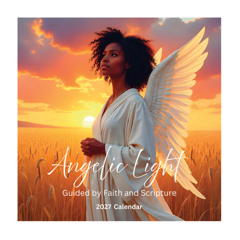 2027 Angelic Light Wall Calendar by Janine Kai