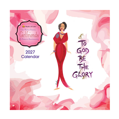 2027 Girlfriends, a Sister’s Sentiments Wall Calendar by Cidne Wallace