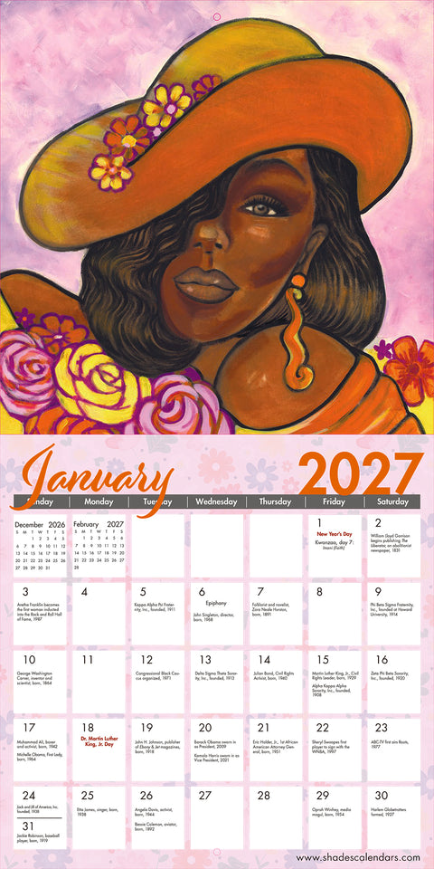 2027 Sister Vibes Wall Calendar by Pamela Hills