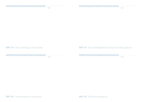 One Drawing a Day: A Yearlong Sketchbook for Finding Your Creative Voice by Lisa Congdon