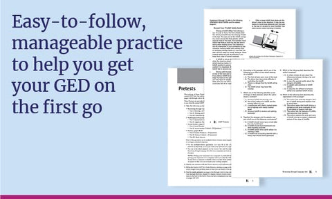 GED Test Prep Plus, Tenth Edition (2026): Includes a Diagnostic Pretest, 2 Full Length Practice Tests, 1000+ Practice Questions, and 60+ Online Videos (Kaplan Test Prep)