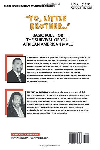 Yo, Little Brother . . .: Basic Rules of Survival for Young African American Males by Anthony Davis