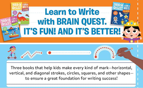 Brain Quest Learn to Write: Letters
