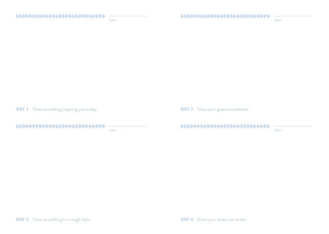 One Drawing a Day: A Yearlong Sketchbook for Finding Your Creative Voice by Lisa Congdon