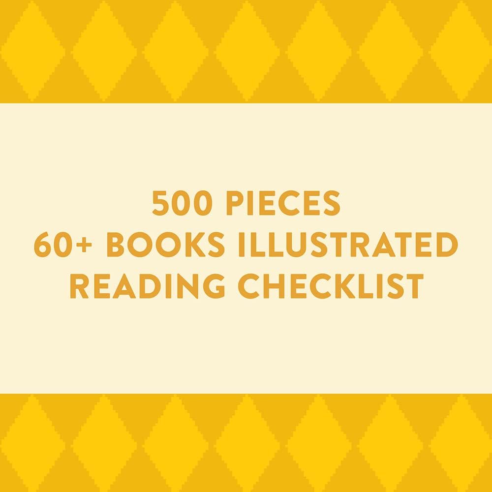 Bibliophile Diverse Spines 500-Piece Puzzle – Frugal Bookstore