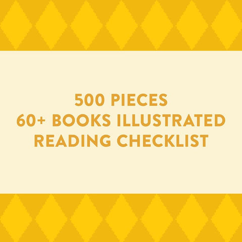 Bibliophile Diverse Spines 500-Piece Puzzle