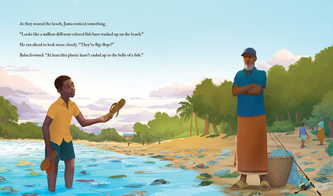 Flipiflopi: How a Boat Made from Flip-Flops Is Helping to Save the Ocean by Linda Ravin Lodding, Dipesh Pabari, Michael Machira Mwangi (Illustrator)