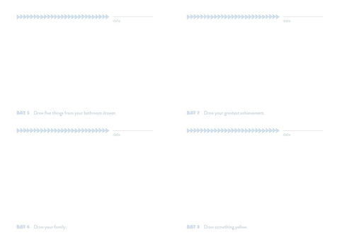 One Drawing a Day: A Yearlong Sketchbook for Finding Your Creative Voice by Lisa Congdon