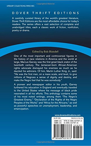 Selected Writings and Speeches of Marcus Garvey by Marcus Garvey (Dover Thrift Editions)