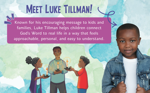 *PRE-ORDER (9/8 RELEASE)* Finding God Every Day: A 90-Day Devotional by a Kid, for Kids by Luke Tillman, E. Danielle Butler, Ana Latese (Illustrator)