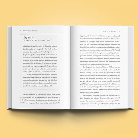 How to Be Hopeful: An Inspirational Guide to Ignite a Life Full of Hope, Happiness, and Compassion for Yourself and Our Future by Bernadette Russell