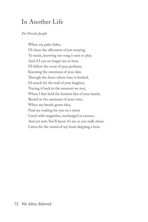 We Alive, Beloved: Poems by Frederick Joseph