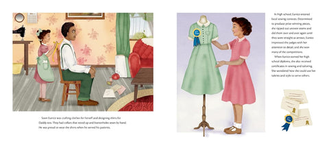 Miles of Style: Eunice W. Johnson and the Ebony Fashion Fair by Lisa D. Brathwaite (Author), Lynn Gaines (Illustrator)