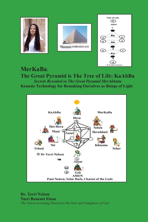 MerKaBa:The Great Pyramid is The Tree of Life:KaAbBa Perfect Paperback – September 1, 2011 by Dr Terri Nelson aka Dr Nteri Renenet Elson (Author), Adisa Makalani (Editor)