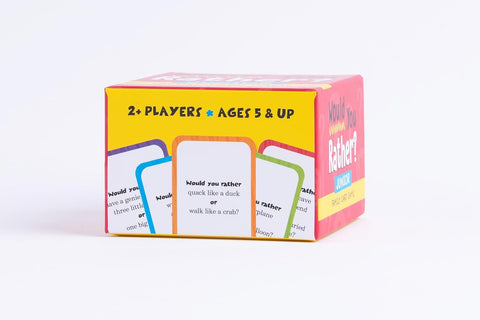 Would You Rather? Junior: Family Card Game: Laugh-Out-Loud Fun for Everyone!
