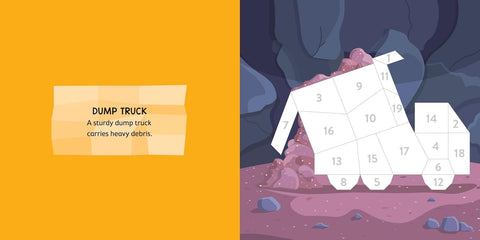 PRE-ORDER *** 2/24/26 RELEASE*** My First Paint by Sticker: Construction Site