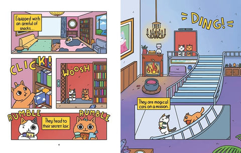 Cat & Cat Adventures #1: The Quest for Snacks: A Graphic Novel by Susie Yi