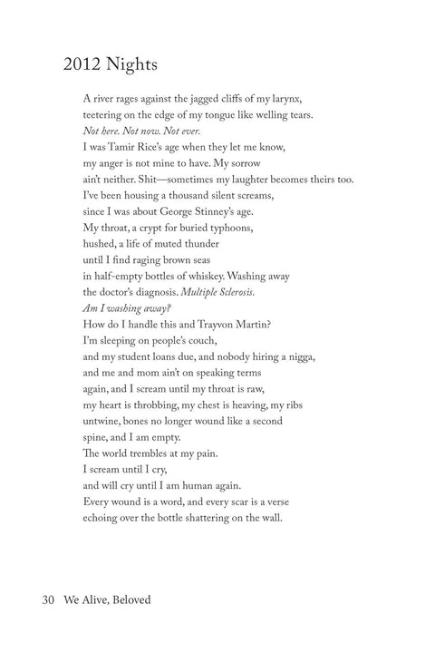 We Alive, Beloved: Poems by Frederick Joseph