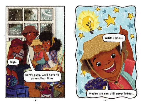 Ty’s Travels: Camp-Out by Kelly Starling Lyons, Nina Mata (Illustrator)