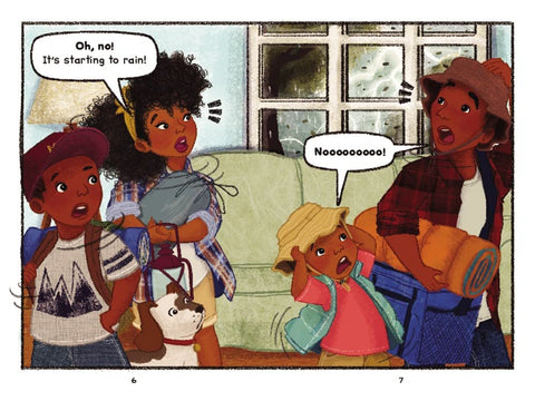 Ty’s Travels: Camp-Out by Kelly Starling Lyons, Nina Mata (Illustrator)