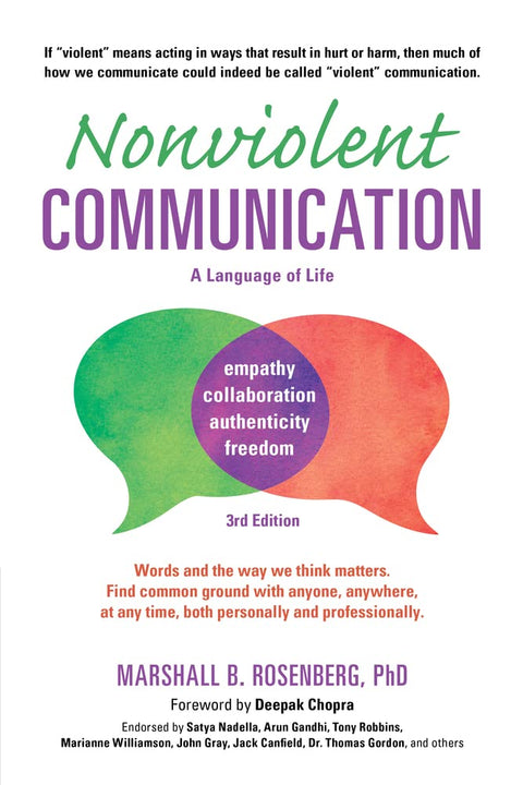 Nonviolent Communication: A Language of Life: Life-Changing Tools for Healthy Relationships by Marshall B. Rosenberg, PhD