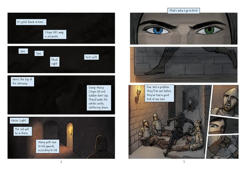 Graceling Graphic Novel by Kristin Cashore, Gareth Hinds (Illustrator)