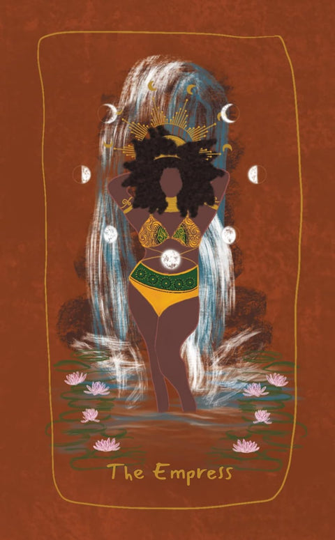 Black Tarot: An Ancestral Awakening Deck and Guidebook by Nyasha Williams, Kimishka Naidoo (Illustrator)