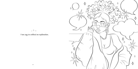 Mind, Body,  & Soul: A Self-Care Coloring Book for Black Women by Oludara Adeeyo (Author), Tess Armstrong (Illustrator)