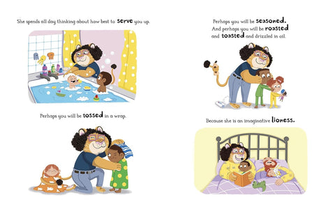 My Mom is a Lioness by Swapna Haddow (Author), Dapo Adeola (Illustrator)