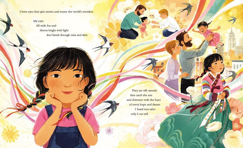 Eyes That Weave the World's Wonders by Joanna Ho (Author), Liz Kleinrock (Author), Dung Ho (Illustrator)