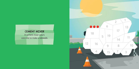 PRE-ORDER *** 2/24/26 RELEASE*** My First Paint by Sticker: Construction Site