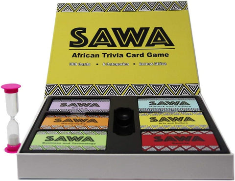 SAWA African Trivia Card Game
