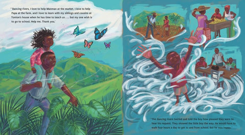 Back Home: Story Time with My Father by Arlène Elizabeth Casimir, Ken Daley (Illustrator)