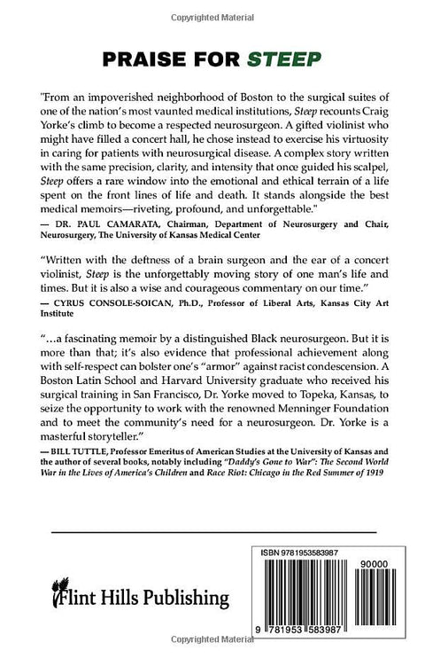 Steep: A Black Neurosurgeon's Journey by Craig Yorke