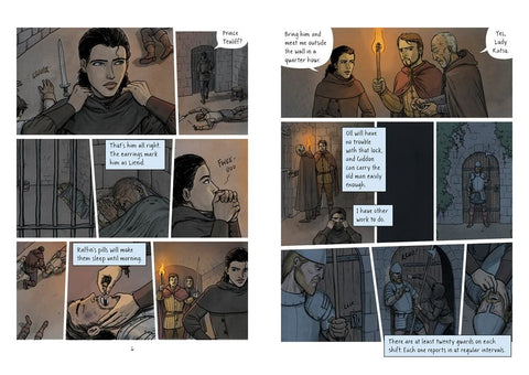 Graceling Graphic Novel by Kristin Cashore, Gareth Hinds (Illustrator)