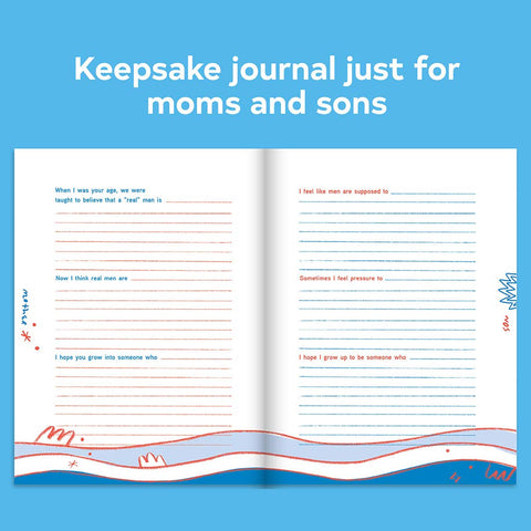 Just Between Us: Mother & Son: A No-Stress, No-Rules Journal by Meredith and Jules Jacobs