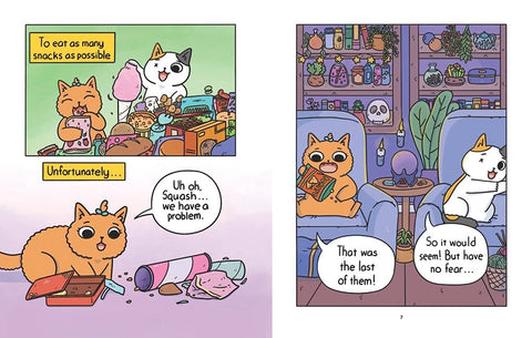 Cat & Cat Adventures #1: The Quest for Snacks: A Graphic Novel by Susie Yi