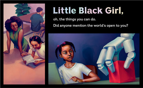 Little Black Girl: Oh, the Things You Can Do! by Kirby Howell-Baptiste, Paul Davey (Illustrator)
