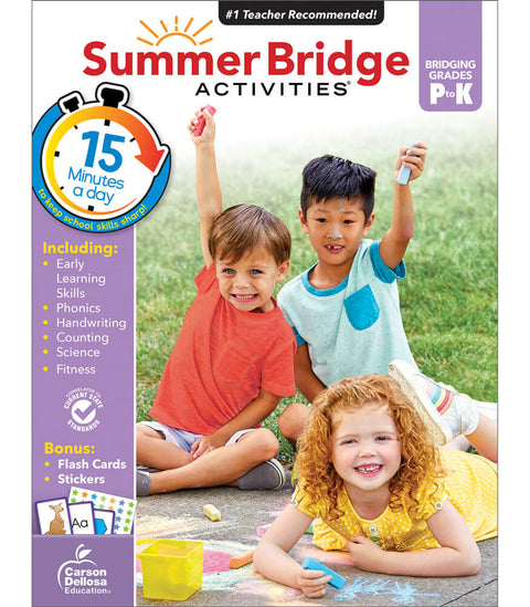 Summer Bridge Activities Workbook Grade PK-K