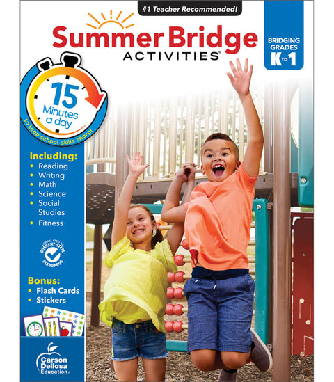 Summer Bridge Activities Workbook Grade K-1