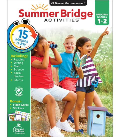 Summer Bridge Activities Workbook Grade 1-2